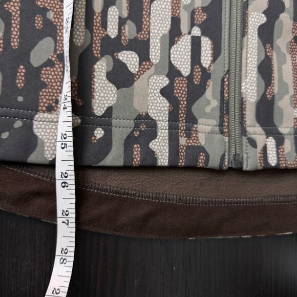 Duck Camp Vest Men Medium Ms Contact Softshell Woodland Camo Outdoor Hunting NEW - Picture 9 of 10